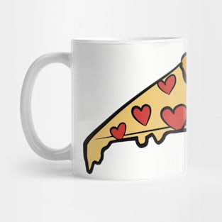 Pepperoni Heart Pizza Mug